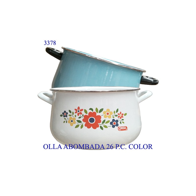 OLLA ABOMBADA 26 P.C. COLOR