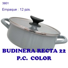 BUDINERA RECTA 22 P.C. COLOR