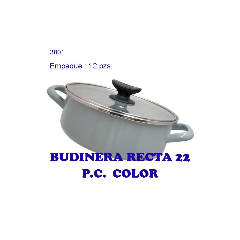 BUDINERA RECTA 22 P.C. COLOR