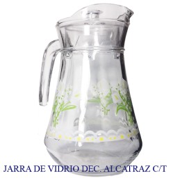 JARRA DE VIDRIO DEC....